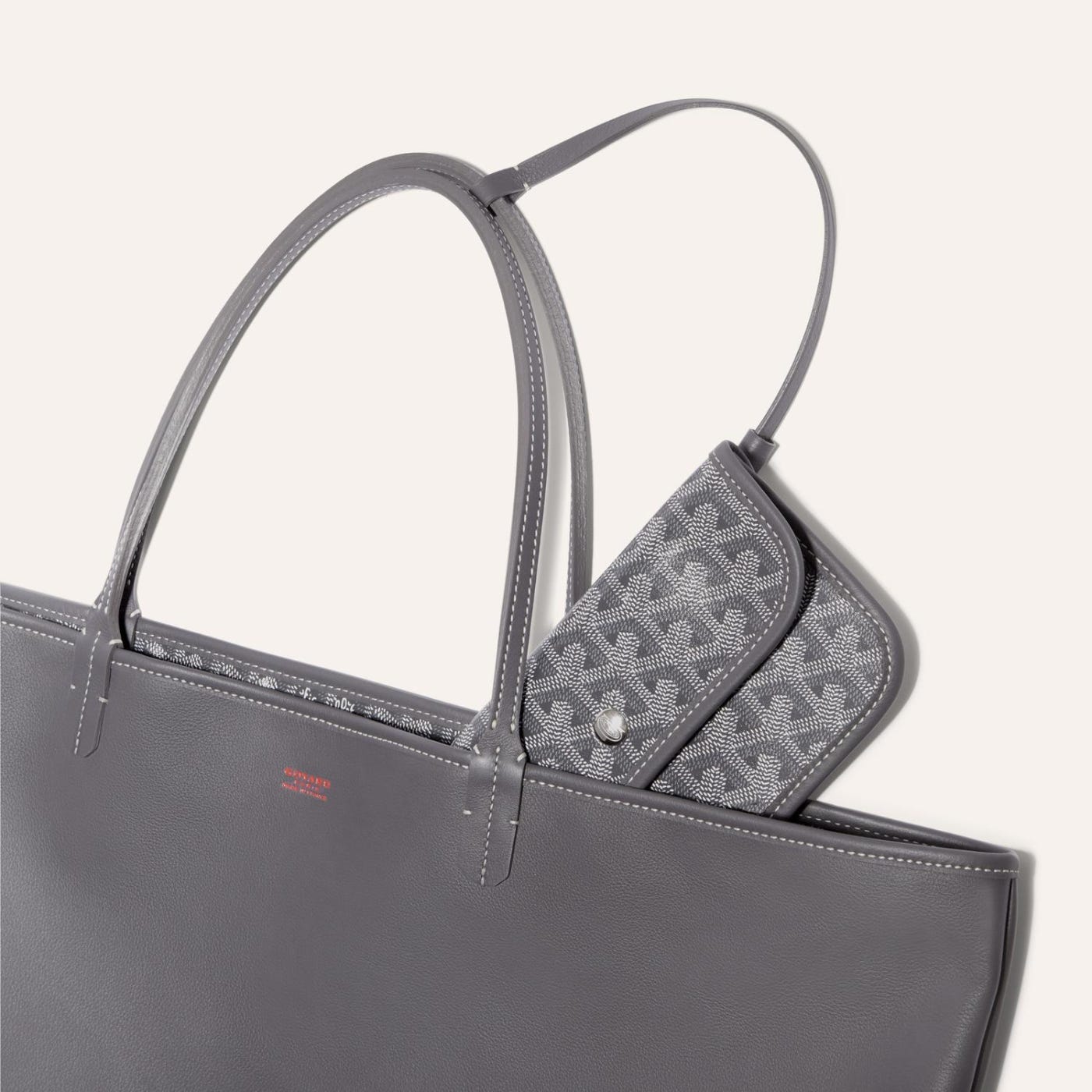 Goyard Anjou GM Tote Bag Grey - Image 3